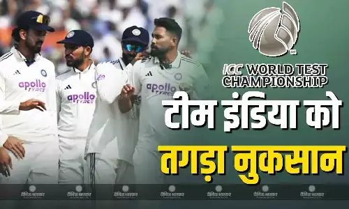 कोलकाता टेस्ट के बाद WTC में बड़ा बदलाव, टीम इंडिया को हुआ तगड़ा नुकसान, साउथ अफ्रीका की टॉप-2 में पहुंची कोलकाता टेस्ट के बाद WTC में बड़ा बदलाव, टीम इंडिया को हुआ तगड़ा नुकसान, साउथ अफ्रीका की टॉप-2 में पहुंची