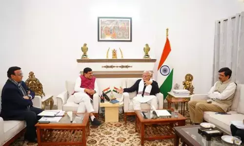 मुख्यमंत्री डॉ. यादव ने केंद्रीय मंत्री डा. खट्टर से की सौजन्य भेंट मुख्यमंत्री डॉ. यादव ने केंद्रीय मंत्री डा. खट्टर से की सौजन्य भेंट