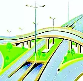 चांदनी चौक से बावधान रोड का तीव्र ढलान कम होगा चांदनी चौक से बावधान रोड का तीव्र ढलान कम होगा