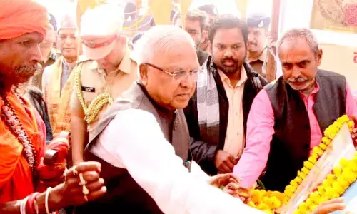 राज्यपाल ने सतना के बांका में किया क्रांतिसूर्य बिरसा मुंडा की प्रतिमा का अनावरण, बोले  - भगवान बिरसा मुंडा राष्ट्र भक्ति के प्रखर पुंज