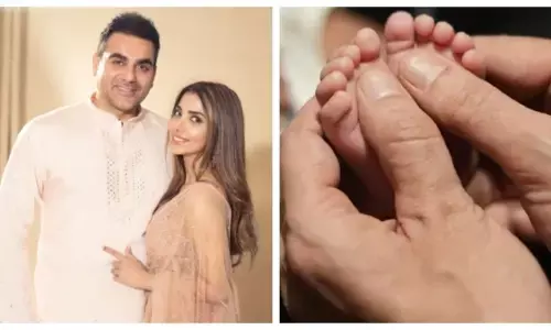 अरबाज खान और शूरा ने दिखाई अपनी नन्ही परी की पहली झलक, कुछ समय पहले ही रिवील किया था नाम अरबाज खान और शूरा ने दिखाई अपनी नन्ही परी की पहली झलक, कुछ समय पहले ही रिवील किया था नाम