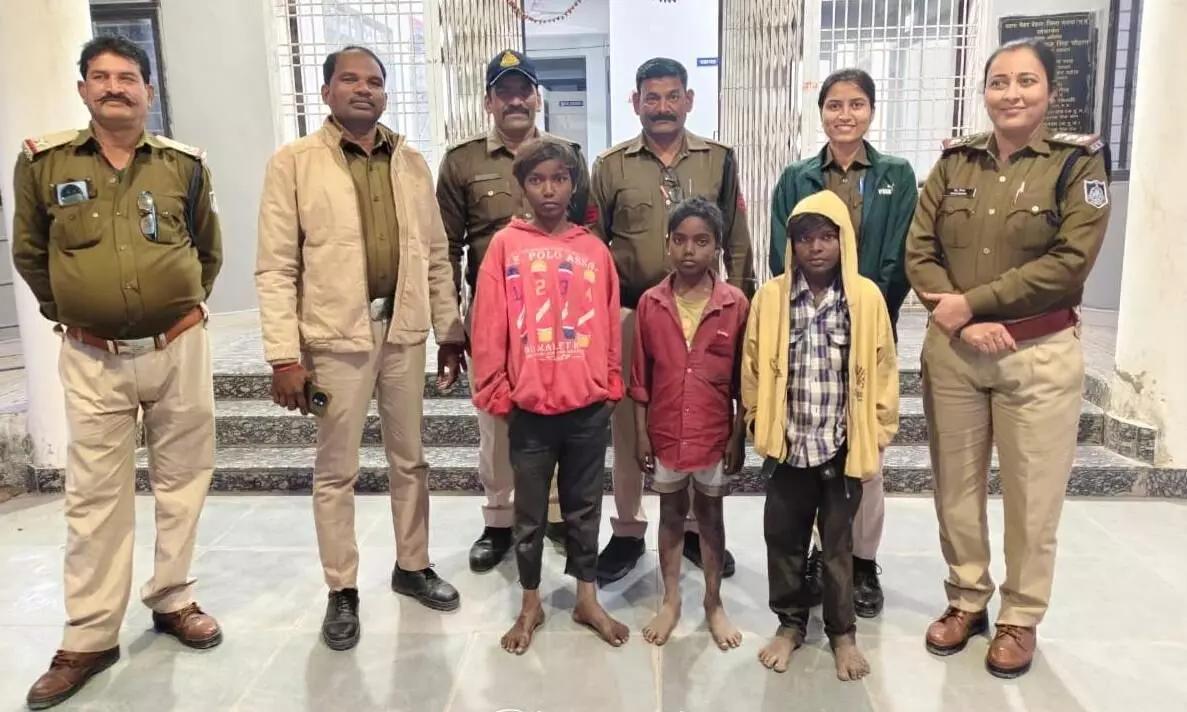 4 दिन से लापता 3 सगे भाइयों को पुलिस ने भरौली से खोज निकाला 4 दिन से लापता 3 सगे भाइयों को पुलिस ने भरौली से खोज निकाला