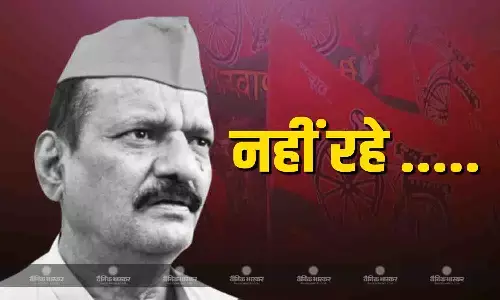 मऊ की घोसी विधानसभा सीट से सपा विधायक सुधाकर सिंह का निधन,अखिलेश सिंह यादव ने दी श्रद्धांजलि