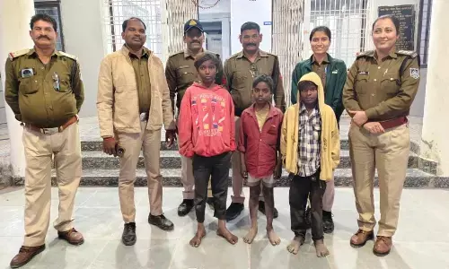 4 दिन से लापता 3 सगे भाइयों को पुलिस ने भरौली से खोज निकाला