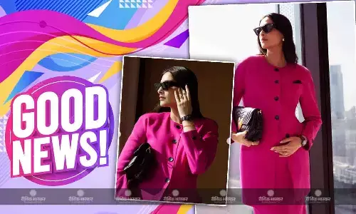 स्टाइलिश अंदाज में सोनम कपूर ने किया दूसरी प्रेग्नेंसी का एलान, प्रियंका-परिणीति ने दी बधाई, पति ने दिया जवाब