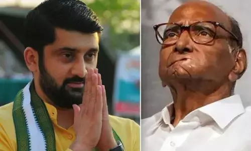 शरद पवार की पार्टी की बढ़ी मुश्किलें, पूर्व गृह मंत्री के बेटे ने दिया इस्तीफा, पिता से इस बात की थी नारजगी!