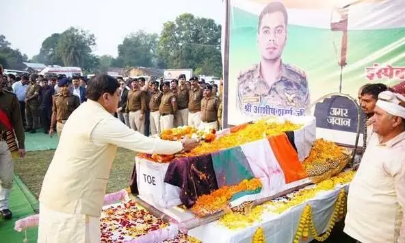 अमर शहीद आशीष शर्मा की शहादत पर पूरे प्रदेश को गर्व: मुख्यमंत्री डॉ. यादव