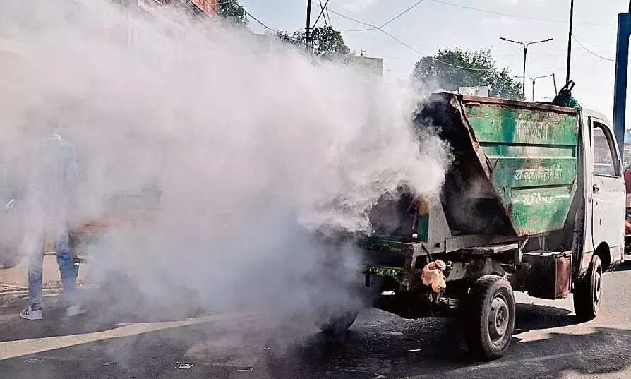 शहर में फेफड़ों को छलनी कर रही जहरीली हवा