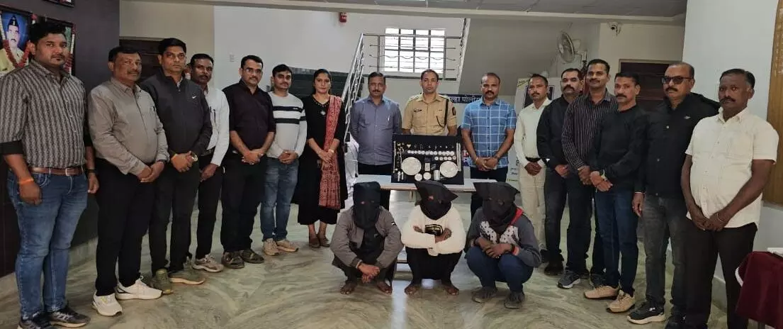 गोंदिया में पकड़ाया चोरों का अंतरराज्यीय गिरोह