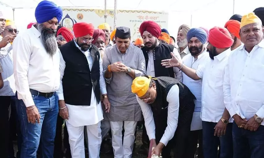 गुरु तेग बहादुर साहिब जी की 350वीं शहादत पर 7 दिसंबर को होगा भव्य आयोजन, कार्यक्रम स्थल पर हुई अरदास