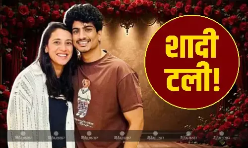 अचानक टली स्मृति मंधाना और पलाश की शादी, पिता को अचानक अस्पताल में कराया गया भर्ती, मैनेजर ने की पुष्टि अचानक टली स्मृति मंधाना और पलाश की शादी, पिता को अचानक अस्पताल में कराया गया भर्ती, मैनेजर ने की पुष्टि