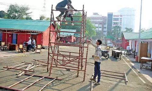 ठेकेदारों का आंदोलन खत्म, 3 दिन में मिलेंगे 23 करोड़ - अतिरिक्त मुख्य सचिव ने की मुख्य अभियंता के साथ बैठक