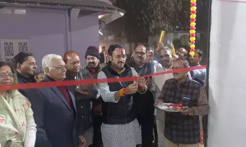 कायस्थ समाज द्वारा खोला गया नि:शुल्क चिकित्सा केन्द्र, विधायक बृजेन्द्र प्रताप सिंह ने फीता काटकर किया शुभारंभ