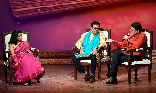 अदाणी कॉन्क्लेव में राम और कृष्ण ने बताया- समय बदला है आदर्श नहीं