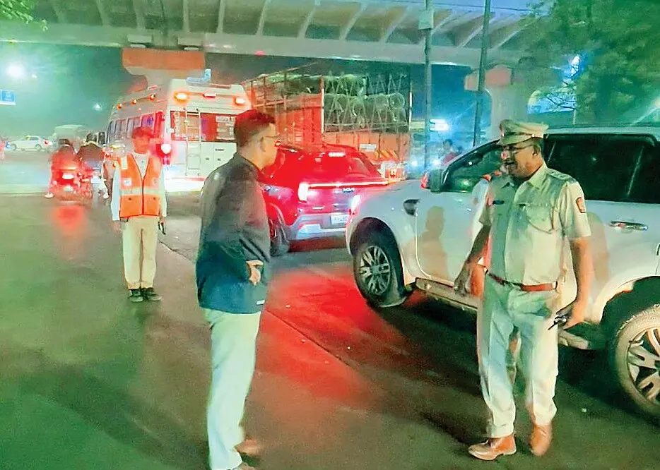 नागपुर शहर की सड़कों पर शराब के नशे में वाहन चलाते मिले 118 लोग