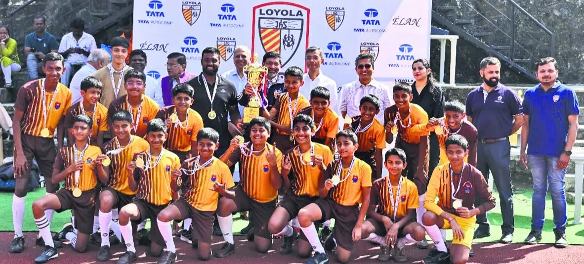 लोयोला कप: अंडर-14 का खिताब सेंट विंसेंट्स एच.एस. ने जीता
