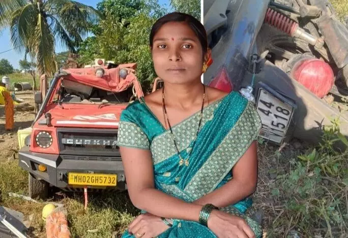 अजित पवार के काफिले की टक्कर से घायल महिला की इलाज के दौरान मौत अजित पवार के काफिले की टक्कर से घायल महिला की इलाज के दौरान मौत