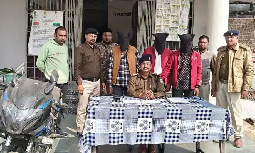 हाइवे पर दंपति से लूट का खुलासा, रीवा के 3 आरोपी बंदी