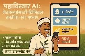आ गया है किसानों का डिजिटल मित्र - अब महाविस्तार एआई पर कृषि से जुड़ी जानकारियां एक क्लिक में उपलब्ध