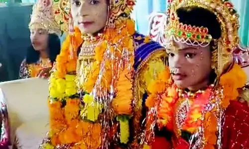 राम कलेवा के साथ राम वनगमन का भावपूर्ण मंचन