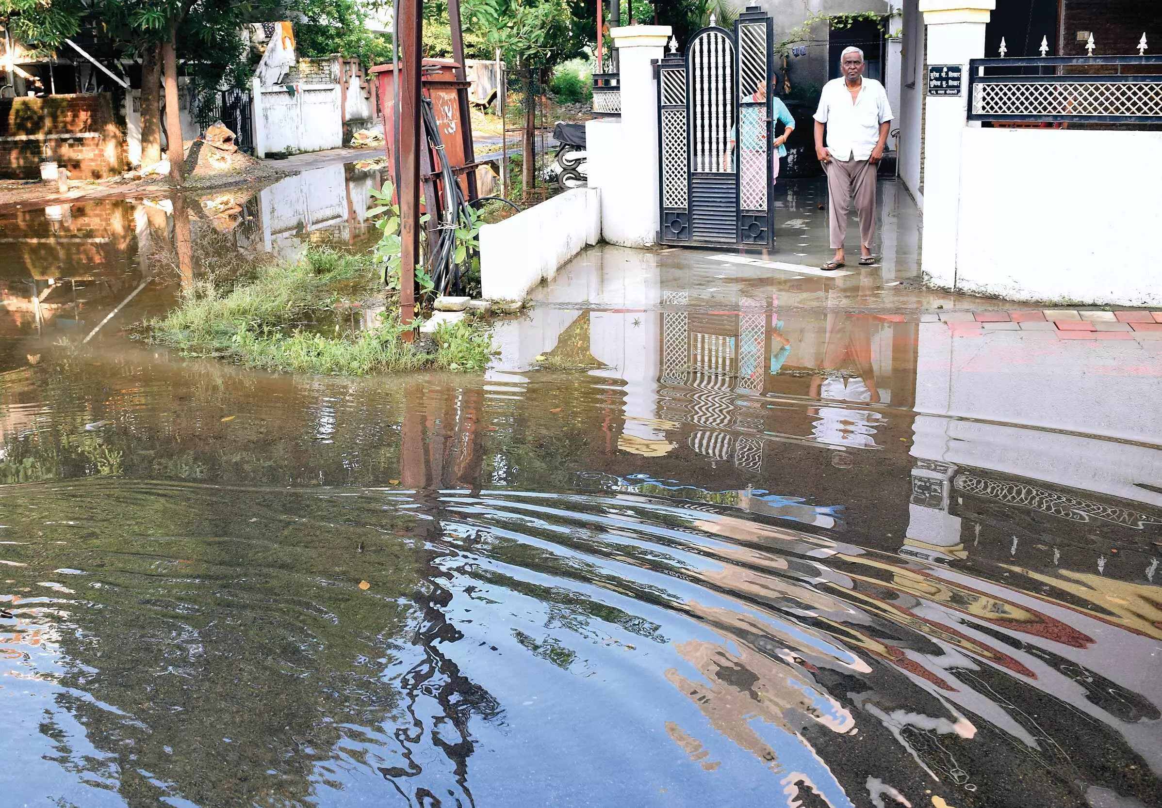 सोनेगांव तालाब से घरों में पानी घुसने पर कोर्ट का संज्ञान