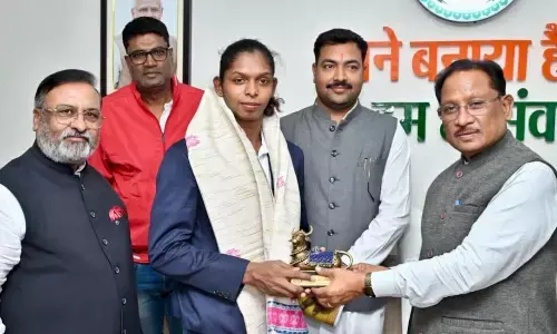 मुख्यमंत्री साय ने महिला कबड्डी विश्व कप की स्टार खिलाड़ी संजू देवी को दी बधाई