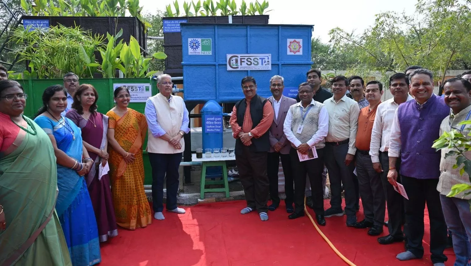 सीएसआईआर नीरी ने केकेएसयू में स्थापित किया सीएफएसएसटी सयंत्र सीएसआईआर नीरी ने केकेएसयू में स्थापित किया सीएफएसएसटी सयंत्र