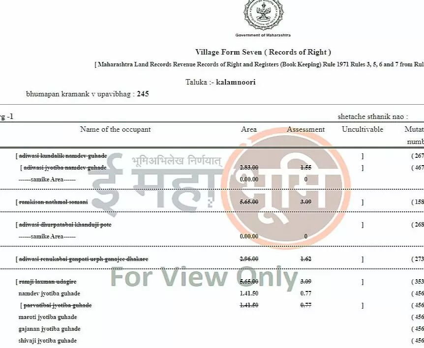 अब दो गुंठा तक की जमीन के लेन-देन 7/12 पर दर्ज करना होगा संभव अब दो गुंठा तक की जमीन के लेन-देन 7/12 पर दर्ज करना होगा संभव