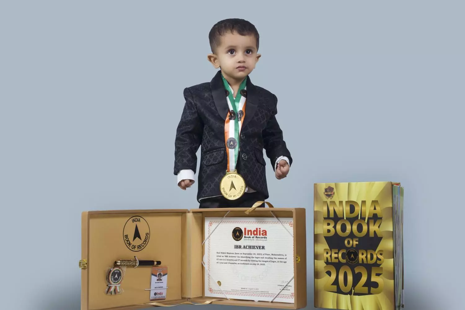 डेढ़ वर्षीय नील भालेराव का नाम ‘इंडिया बुक ऑफ रिकॉर्ड्स’ में दर्ज