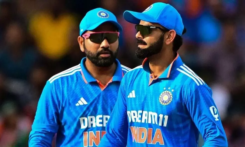 रांची वनडे में इतिहास रचेगी RO-KO की जोड़ी, सचिन तेंदुलकर और राहुल द्रविड़ के कीर्तिमान को करेंगे ध्वस्त रांची वनडे में इतिहास रचेगी RO-KO की जोड़ी, सचिन तेंदुलकर और राहुल द्रविड़ के कीर्तिमान को करेंगे ध्वस्त