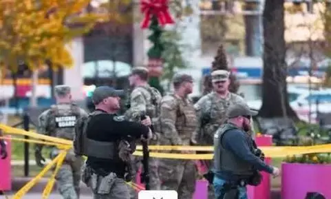 व्हाइट हाउस के पास हुई गोलीबारी में एक नेशनल गार्ड ने तोड़ा दम, 1 की हालत गंभीर, बढ़ाई गई सुरक्षा व्हाइट हाउस के पास हुई गोलीबारी में एक नेशनल गार्ड ने तोड़ा दम, 1 की हालत गंभीर, बढ़ाई गई सुरक्षा