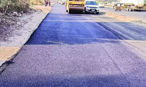 मुंबई–पुणे- बेंगलुरू हाईवे पर सर्विस रोड का डांबरीकरण पूरा, आईटी कर्मियों को जाम से राहत