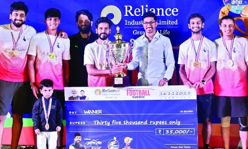 सांसद खेल महोत्सव : फुटबॉल का खिताब टाइटंस, इग्नाइट एफसी ‘ए’ और सिटी एफसी पुणे बने विजेता सांसद खेल महोत्सव : फुटबॉल का खिताब टाइटंस, इग्नाइट एफसी ‘ए’ और सिटी एफसी पुणे बने विजेता