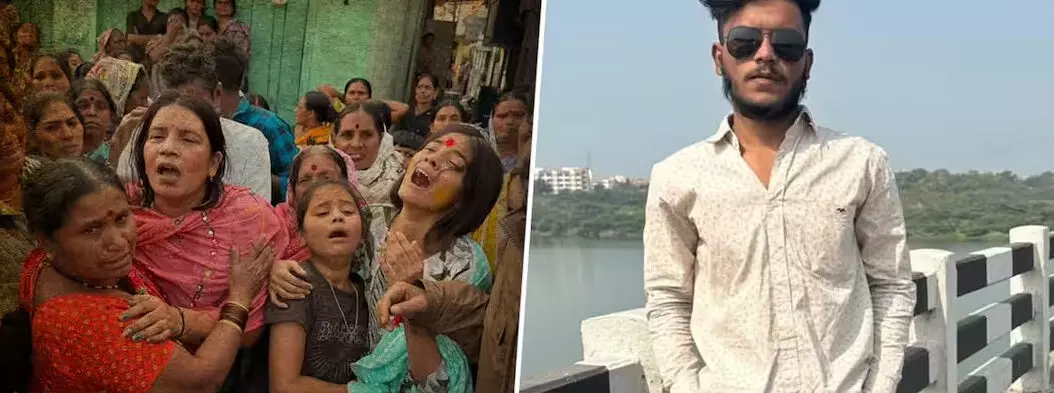 मृत प्रेमी के हाथों से मांग भर कर बोली - मर कर भी वो जीत गया मृत प्रेमी के हाथों से मांग भर कर बोली - मर कर भी वो जीत गया