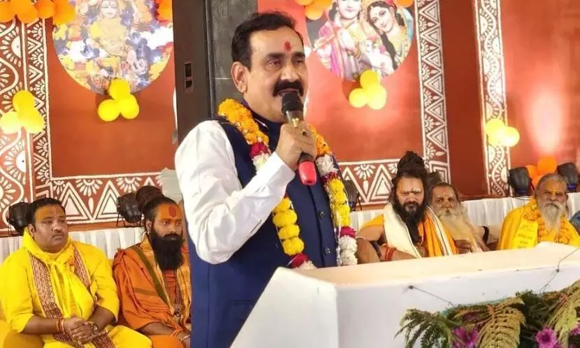 आईएएस वर्मा के खिलाफ प्रदर्शन, नरोत्तम मिश्रा बोले - सरकार कार्रवाई करें नहीं तो सनातनधर्मी लेने एक्शन आईएएस वर्मा के खिलाफ प्रदर्शन, नरोत्तम मिश्रा बोले - सरकार कार्रवाई करें नहीं तो सनातनधर्मी लेने एक्शन