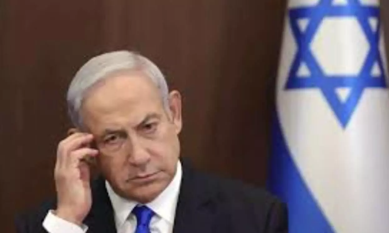 नेतन्याहू ने क्षमादान के लिए इजरायली राष्ट्रपति को लिखा पत्र, लगे है ये गंभीर आरोप नेतन्याहू ने क्षमादान के लिए इजरायली राष्ट्रपति को लिखा पत्र, लगे है ये गंभीर आरोप