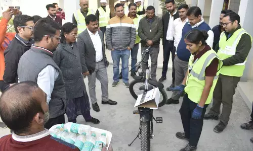 जेके सीमेंट प्लांट में कलेक्टर का आगमन, सीएसआर कार्यों की सराहना