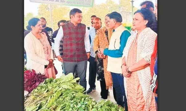 किसानों के जैविक उत्पादों को मिला नया बाजार