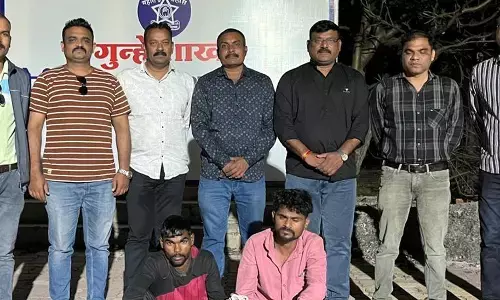 मध्यप्रदेश और गुजरात से दो चोरों को हिरासत में लिया