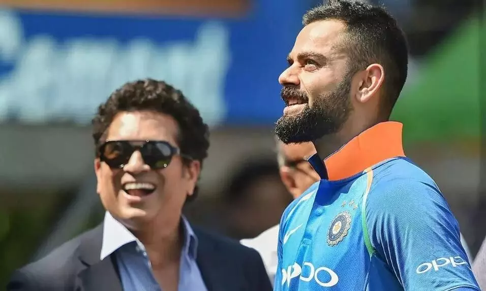 किंग कोहली ने रायपुर वनडे में शतक लगाकर लगाई रिकॉर्ड्स की झड़ी, सचिन तेंदुलकर को पीछे छोड़ा