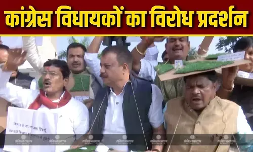 सफेद कपड़े में लिपटे बच्चों के पुतले लेकर विधानसभा पहुंचे कांग्रेस विधायक सफेद कपड़े में लिपटे बच्चों के पुतले लेकर विधानसभा पहुंचे कांग्रेस विधायक