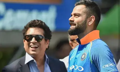 किंग कोहली ने रायपुर वनडे में शतक लगाकर लगाई रिकॉर्ड्स की झड़ी, सचिन तेंदुलकर को पीछे छोड़ा