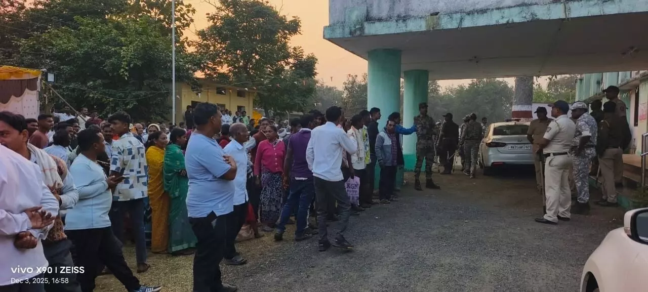 गोंदिया जिले के सालेकसा के स्ट्रॉग रूम में ईवीएम से छेड़छाड़