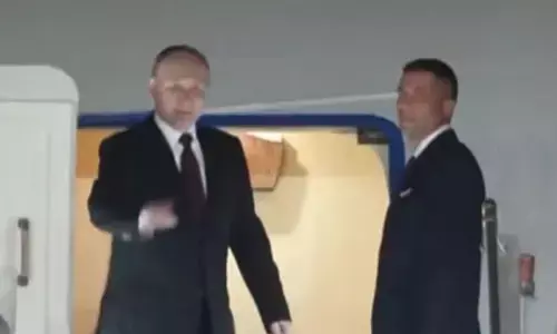 पुतिन का दो दिवसीय भारत दौरा हुआ खत्म, मास्को के लिए हुए रवाना