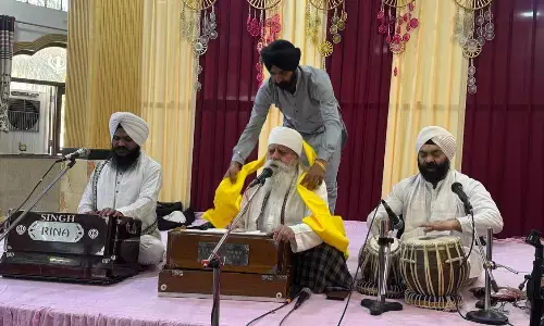 गुरुद्वारा श्री गुरु हरगोबिंद साहिब जी में विशेष कीर्तन दरबार, भाई चमनजीत सिंह जी ने किया गुरबाणी का गायन