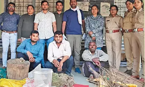 तेंदुए का शिकार करने वाले आरोपी पुलिस रिमांड में तेंदुए का शिकार करने वाले आरोपी पुलिस रिमांड में