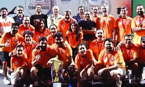टेनिस लीग स्पर्धा में वॉली हंटर्स टीम ने जीता खिताब टेनिस लीग स्पर्धा में वॉली हंटर्स टीम ने जीता खिताब