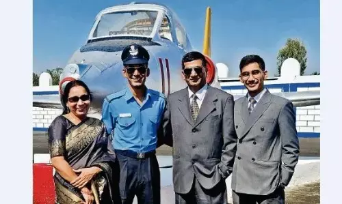 फ्लाइंग ऑफिसर के पद पर नियुक्त हुए 23 वर्षीय सूर्यांश