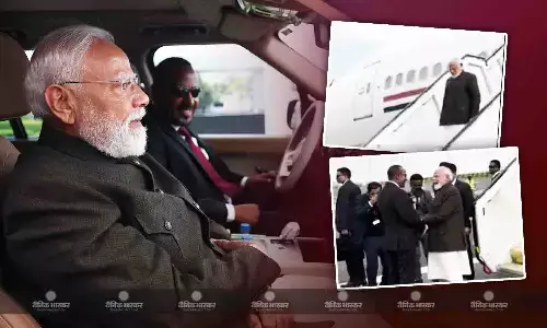 जॉर्डन के बाद इथियोपिया पहुंचे प्रधानमंत्री मोदी का हुआ भव्य स्वागत, एयरपोर्ट पर खुद रिसीव करने पहुंचे पीएम अबी अहमद अली