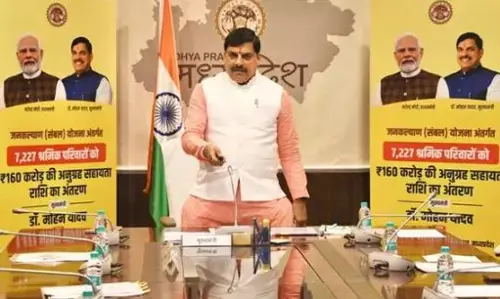 श्रमिक मध्यप्रदेश को गढ़ने वाले सच्चे सेवक, इनकी मेहनत ही विकास की है बुनियाद - मुख्यमंत्री डॉ. यादव